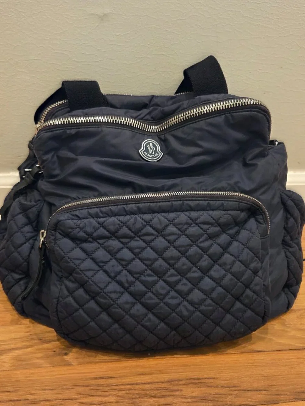 Moncler diaper bag